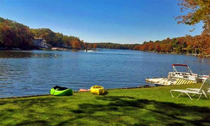 Lake Harmony Estates Beach