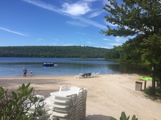 Lake Harmony Estates Private Beach