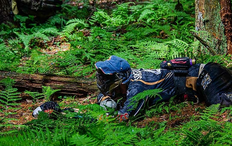 Skirmish Paintball only 4 miles from the house